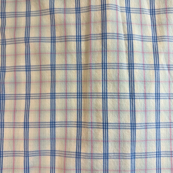 Aeropostale Men's Light Blue Plaid Button Down Shirt Size L Slim Fit - Picture 4 of 6